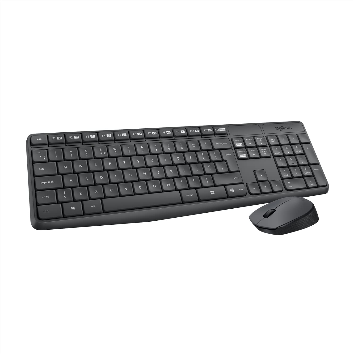 Logitech MK235 Wireless Keyboard and Mouse Set for Windows